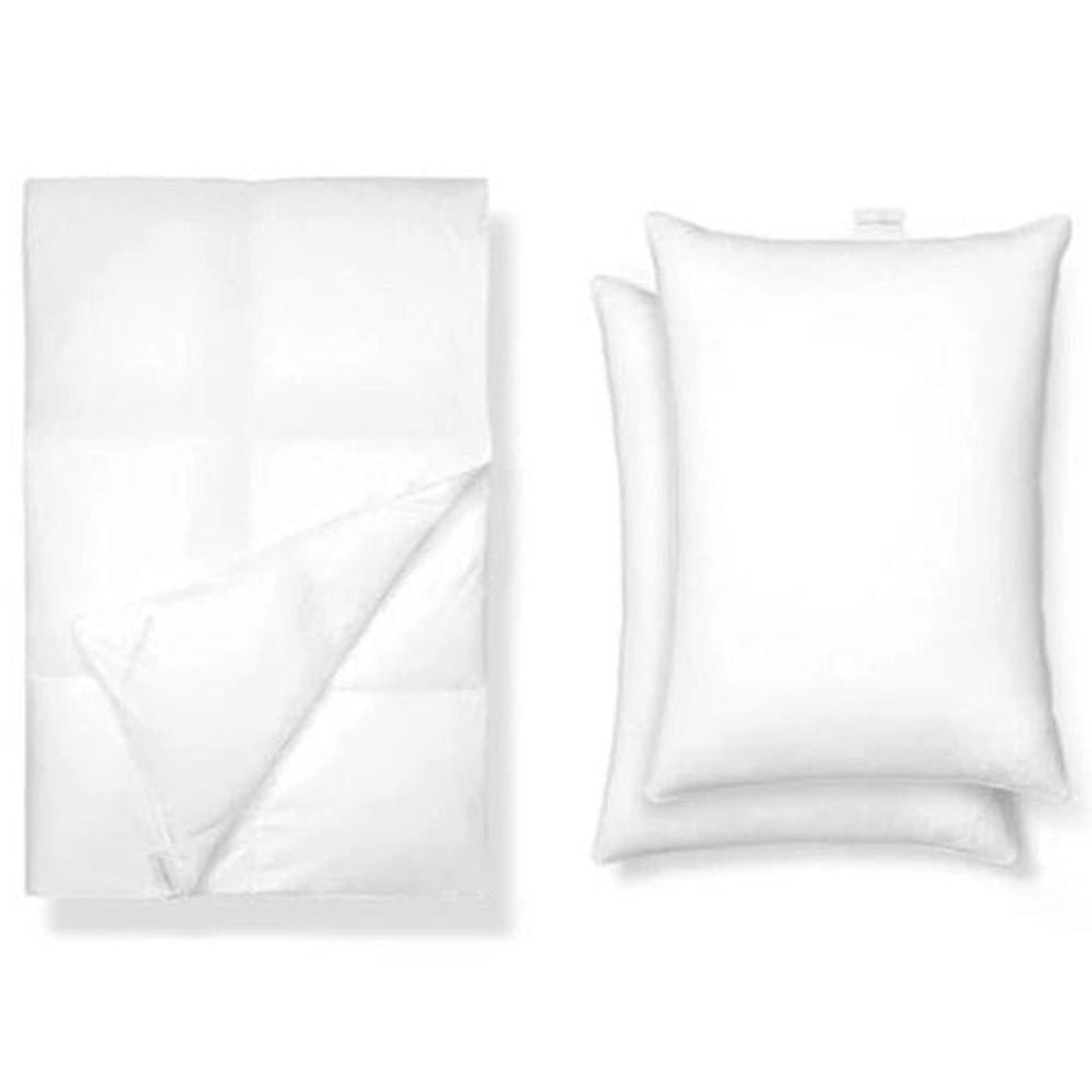 Ann Gish Modern Classic White Down Luxe Duvet Insert Set - King | Kathy Kuo Home