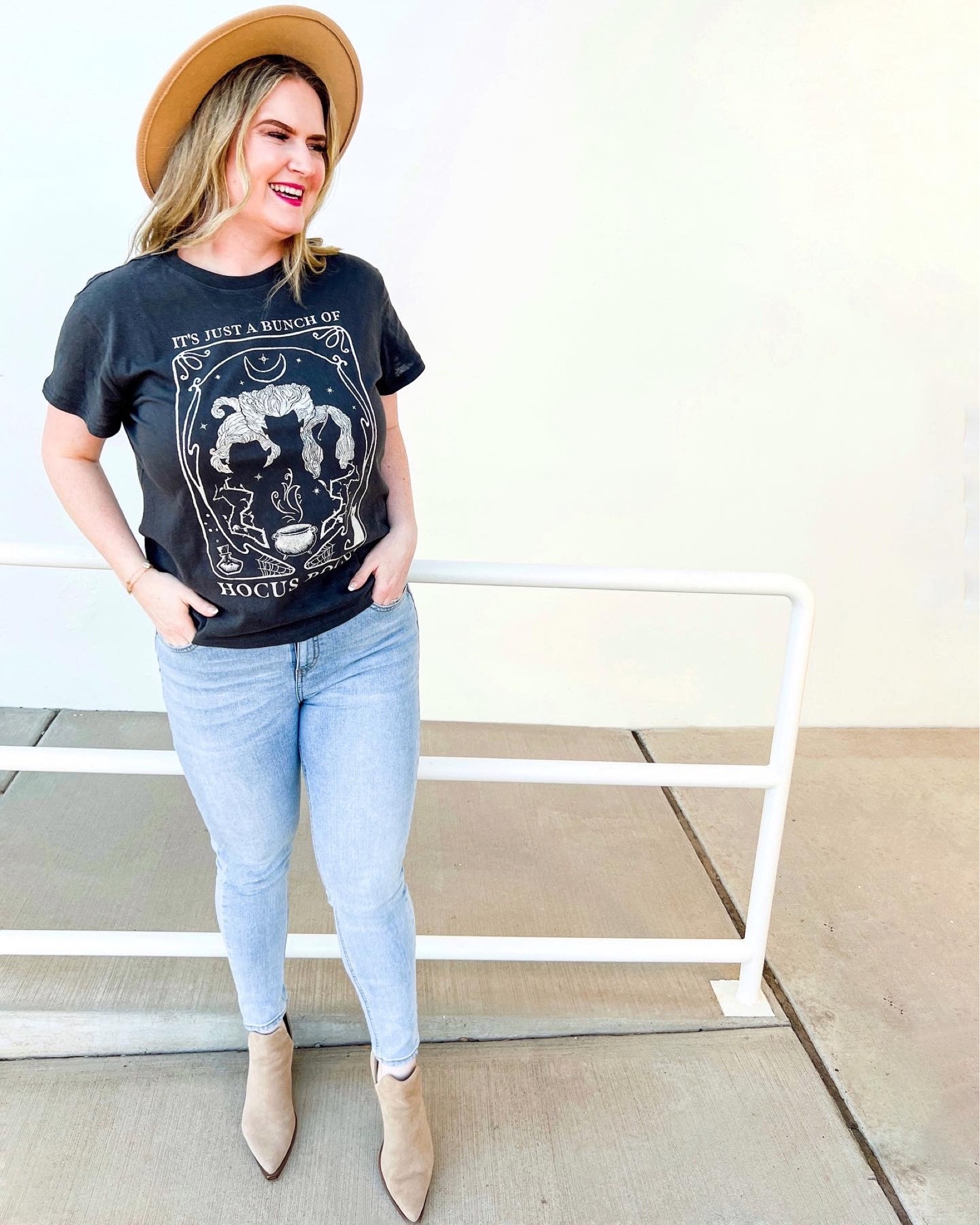 This Hocus Pocus shirt is absolutely perfect for Halloween and is currently on sale for $12! I’m wearing Size Large and it fits true to size!

#LTKHalloween #LTKsalealert #LTKSeasonal