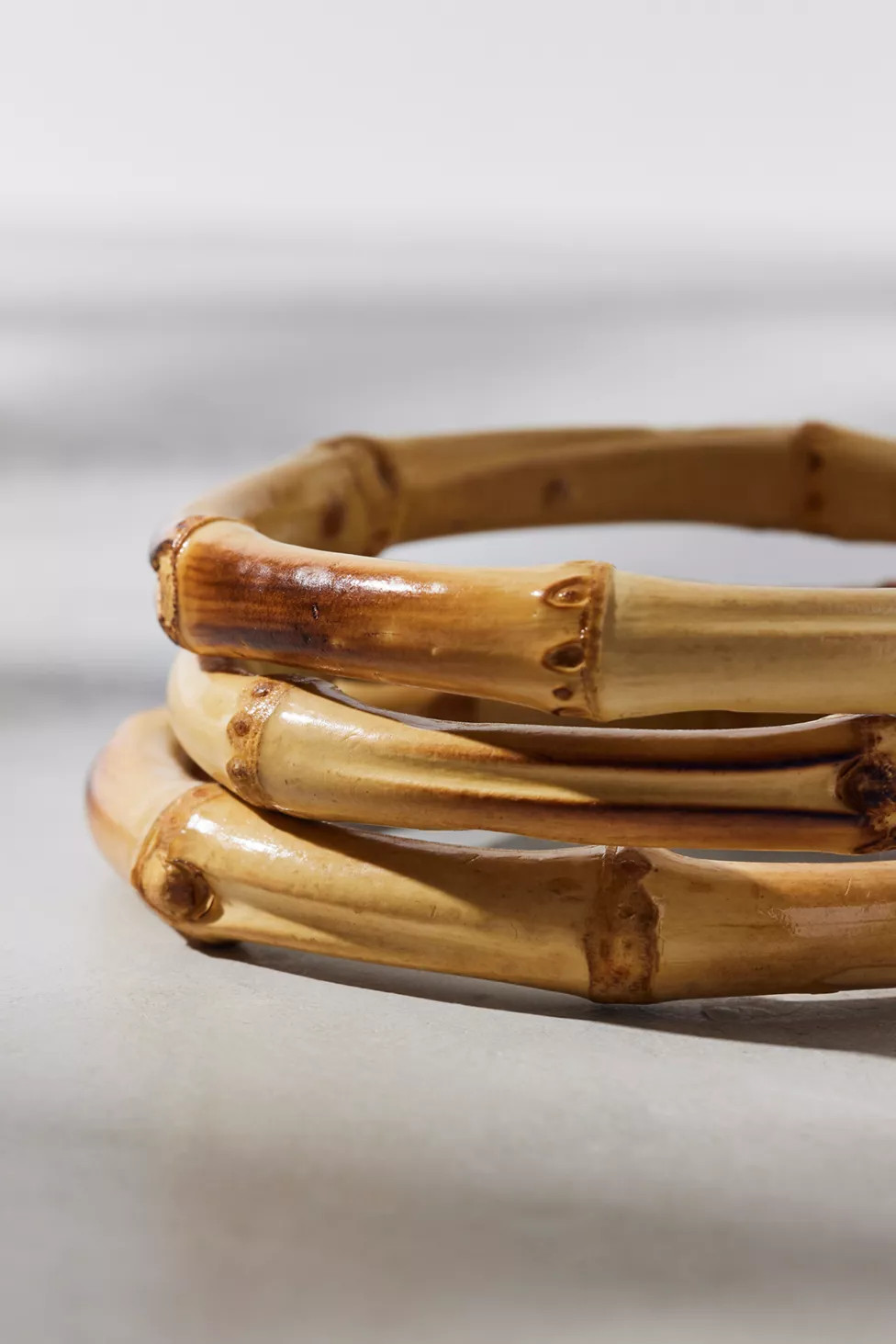 Bamboo Bangle Bracelets Set | Urban Outfitters (US and RoW)