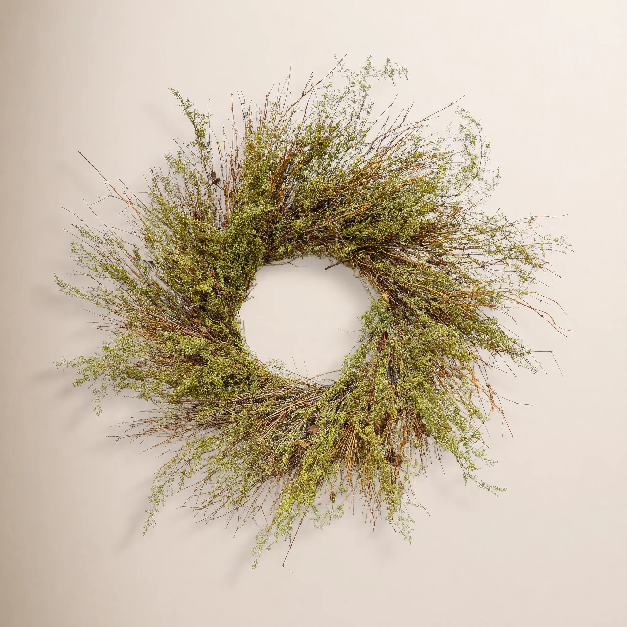 30" Handcrafted Twig Wreath | Joss & Main