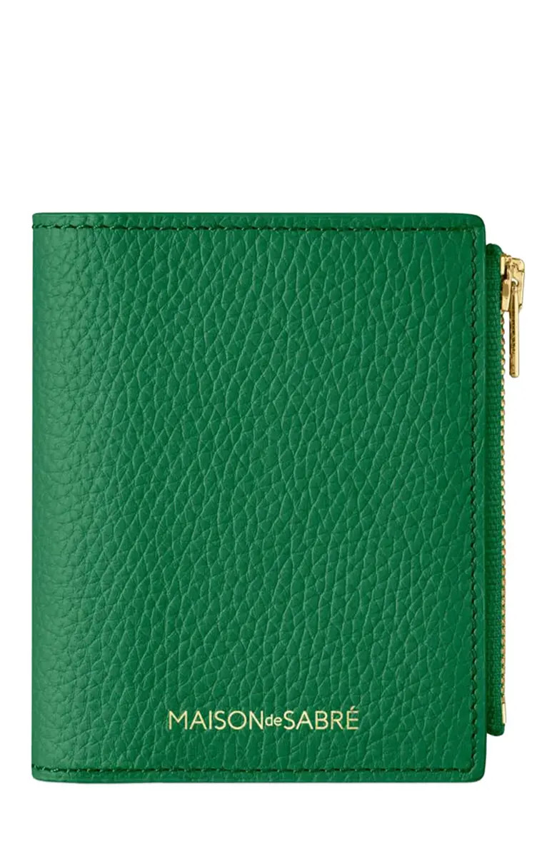 MAISON de SABRÉ Small Leather Bifold Wallet | Nordstrom | Nordstrom