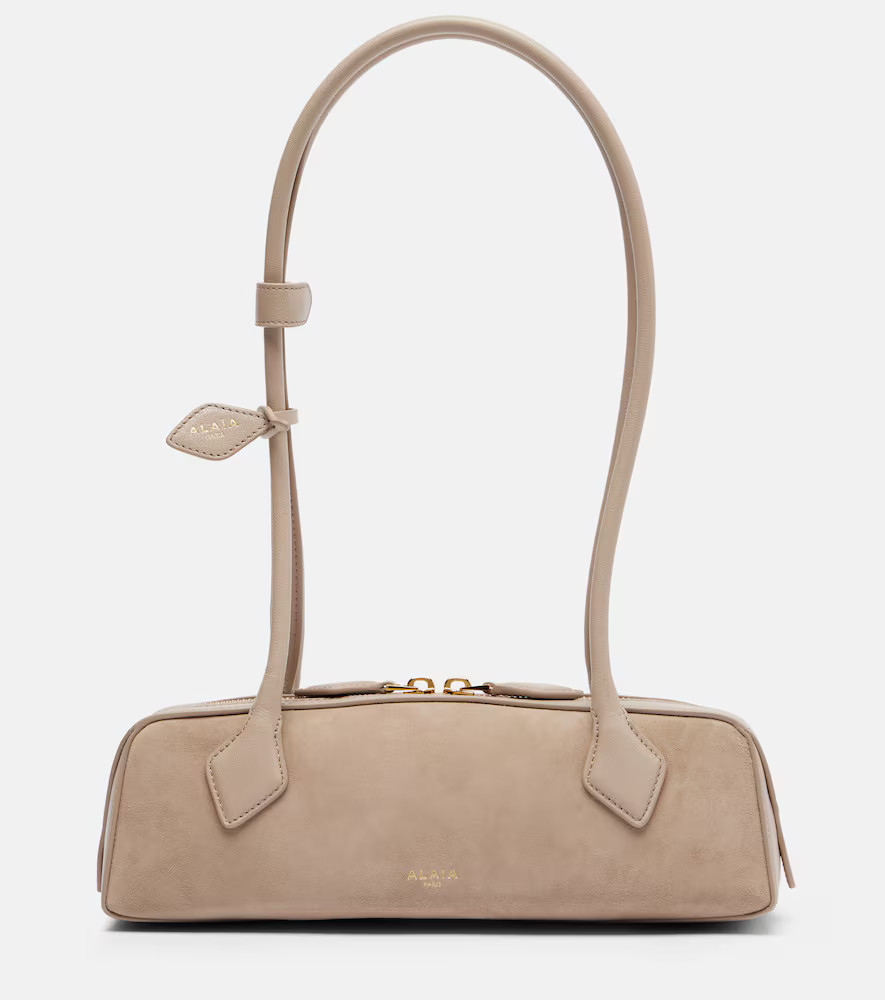 AlaÃ¯a Le Teckel Small suede shoulder bag | Mytheresa (US/CA)