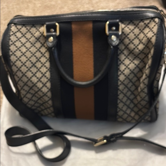 Gucci Black and Brown Satchel | Poshmark