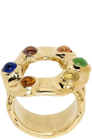 Gold Halo Ring | SSENSE