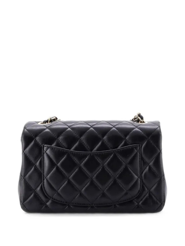 Classic Single Flap Bag Quilted Lambskin Mini crossbody bag | Farfetch Global