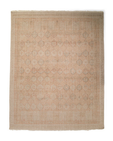 8x10 Wool Sienna Riya Fine Hand Knotted Area Rug | TJ Maxx