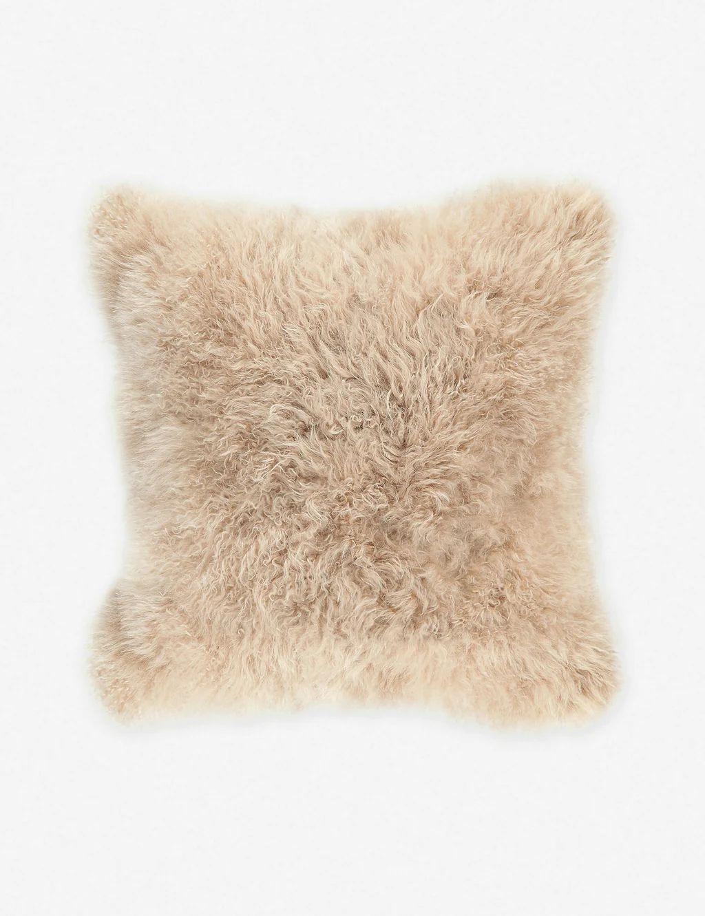 Madison Cashmere Fur Pillow | Lulu and Georgia 