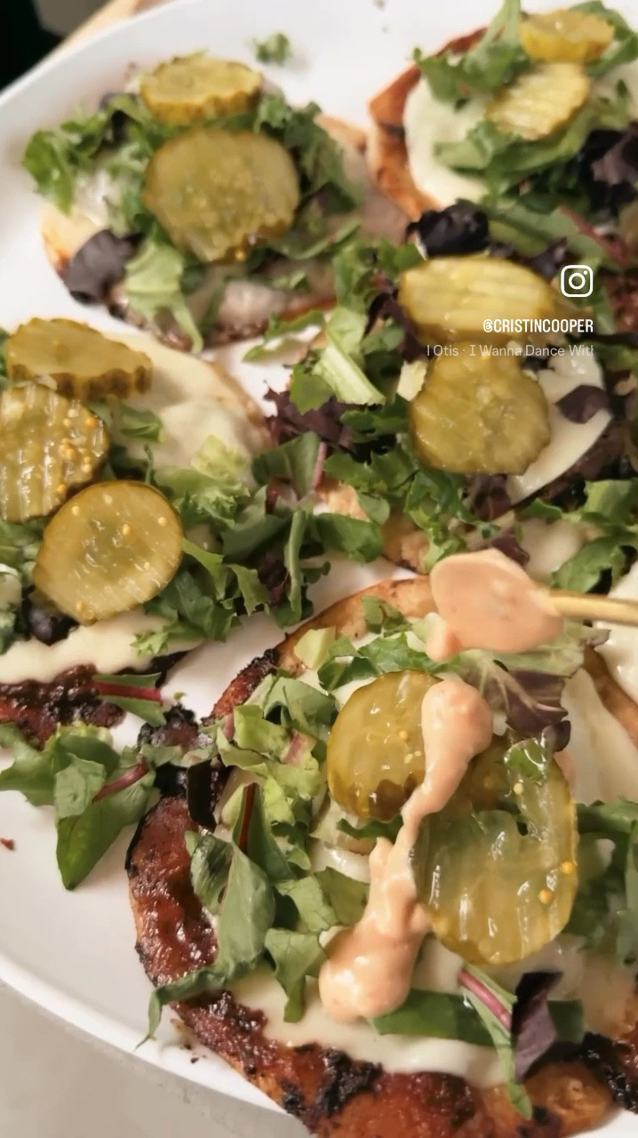 Smash Burger Tacos

We tried these for the first time tonight & just winged it. Here’s what we did & what we learned. Leave any tips or your favorite way to make them in the comments!!

Ingredients //
- 1 lb grass fed beef
- 1 package of tortilla shells (we use the mission zero net carb tortillas. I think they are about 3” across)
- Thinly sliced Muenster cheese & shredded provolone cheese
- Shredded lettuce
- Bread & butter pickles
- Thousand Island Dressing

Instructions //
- Make meatballs a little larger than the size of a golf ball.
- Top with sliced cheese (we used very thin Muenster) & then tortilla (we used 3” tortillas).
- Smash for 5 seconds & then grill for 3.
- Flip, top w/ cheese (we used sliced provolone but will do shredded next time bc the slices on top don’t melt as well)
- Dress how you want (We did lettuce, bread & butter pickles & thousand island. You could make an awesome sauce but thousand island is basically the same thing!)

Tips //
* If you don’t press the meat super thin the tacos aren’t easy to fold.
* Shredded cheese is a must for it to melt easily.
* We like avocado oil for seasoning the blackstone.

#blackstone #smashburger

#LTKHome #LTKSeasonal #LTKFamily