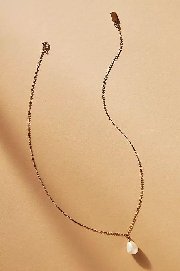 Set & Stones Adelle Pearl Pendant Necklace | Anthropologie (US)