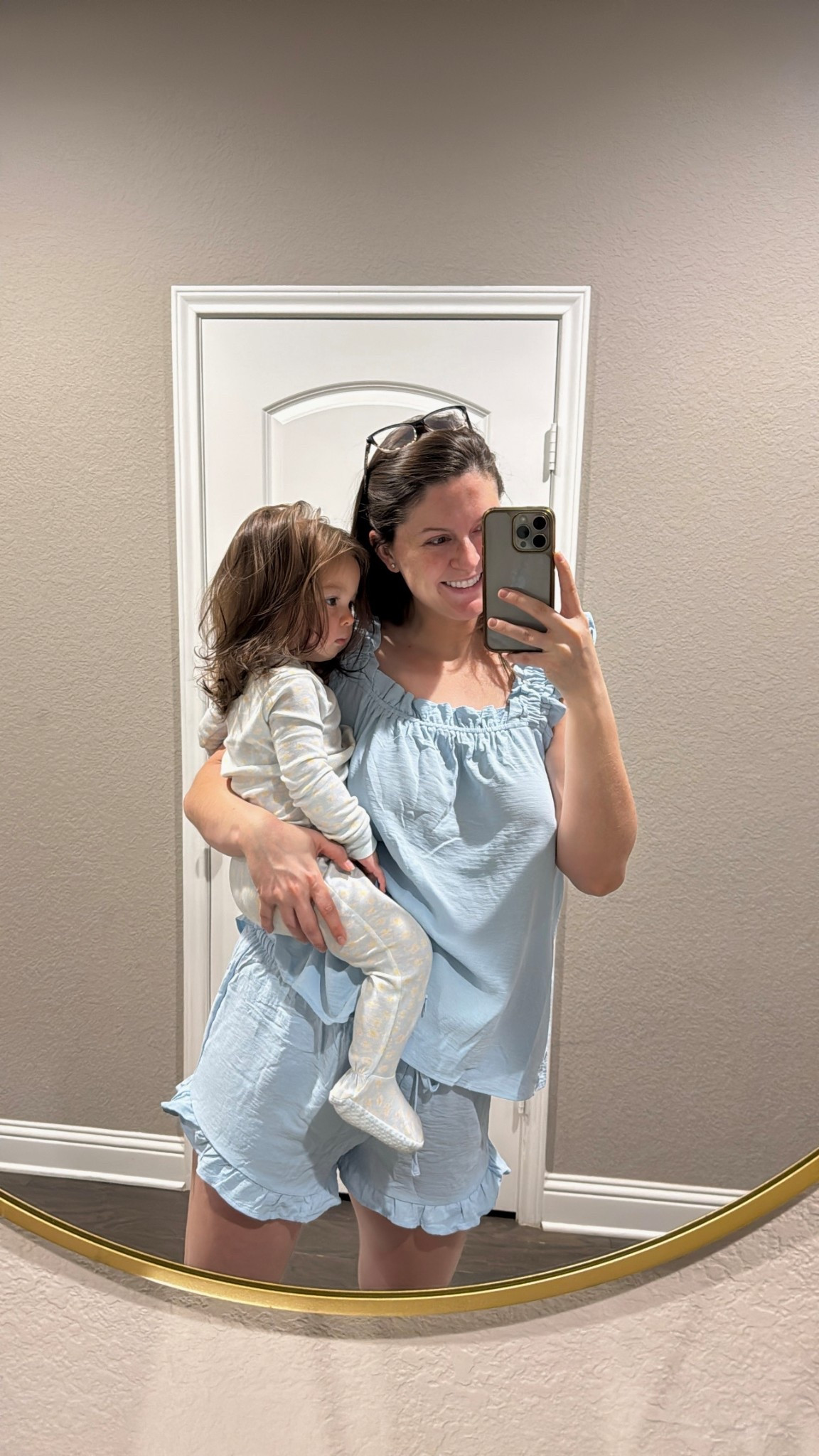 This sleep set from Walmart! I'm literally obsessed! They have such good colors & styles right now 🤍  

 #LTKdayinmylife #LTKootd #LTKmomlife