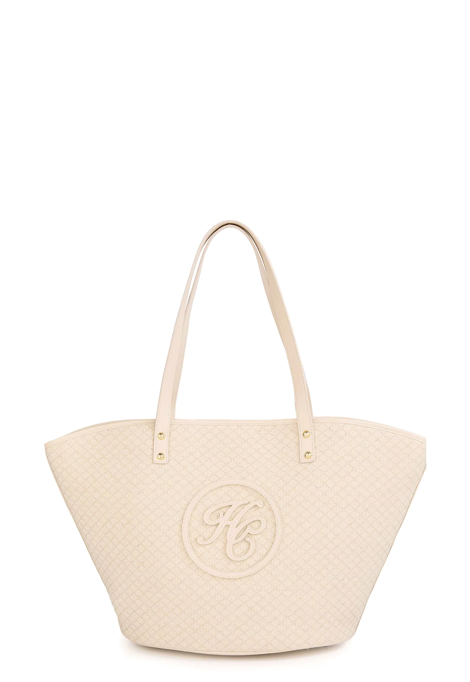 Amalfi Shopper (Woven Cream) | Holland Cooper