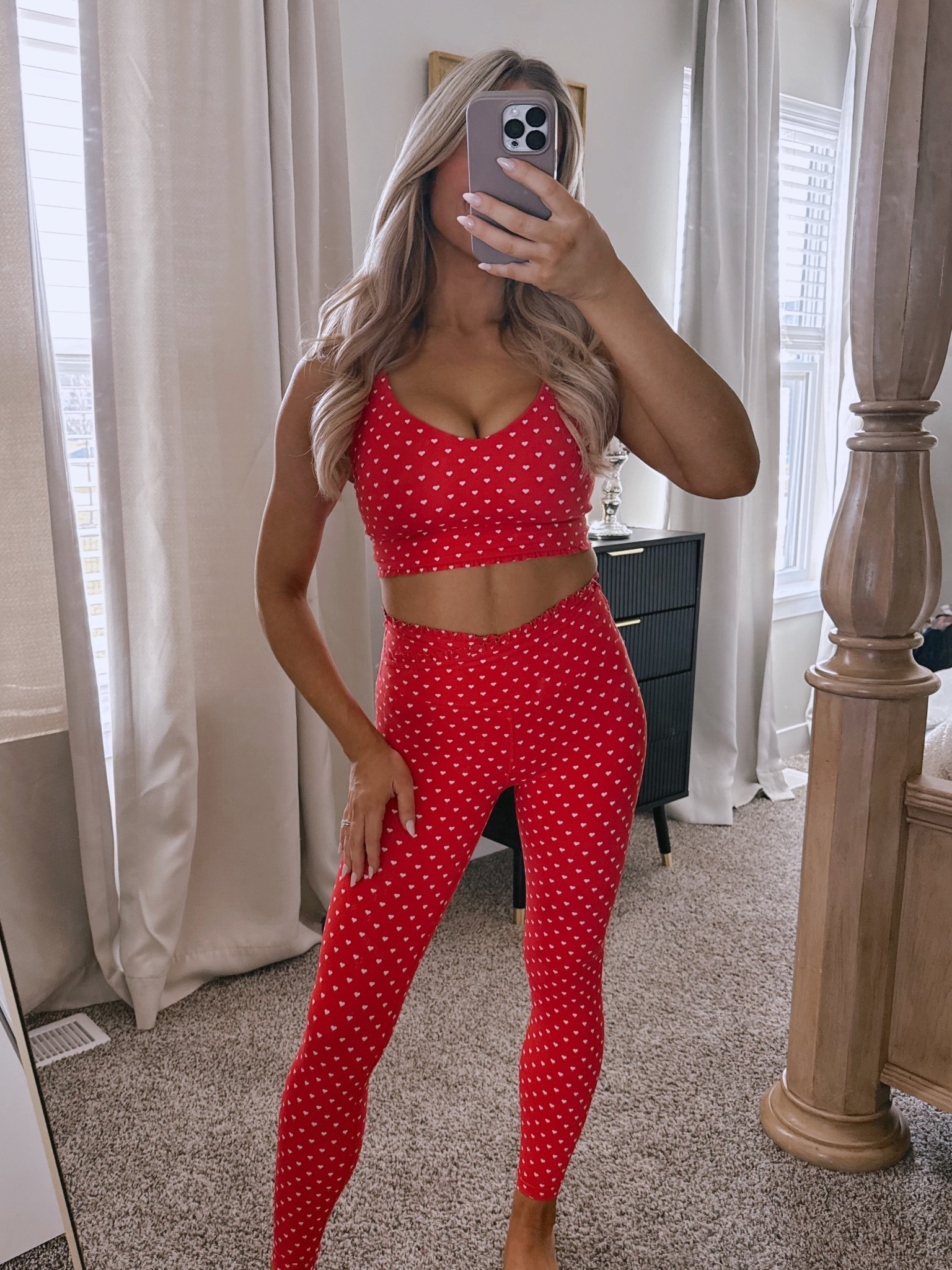 Heart print activewear? Say less ❤️💘 #ValentinesDayFinds

#LTKSeasonal #LTKfitnessgoals #LTKFindsUnder50