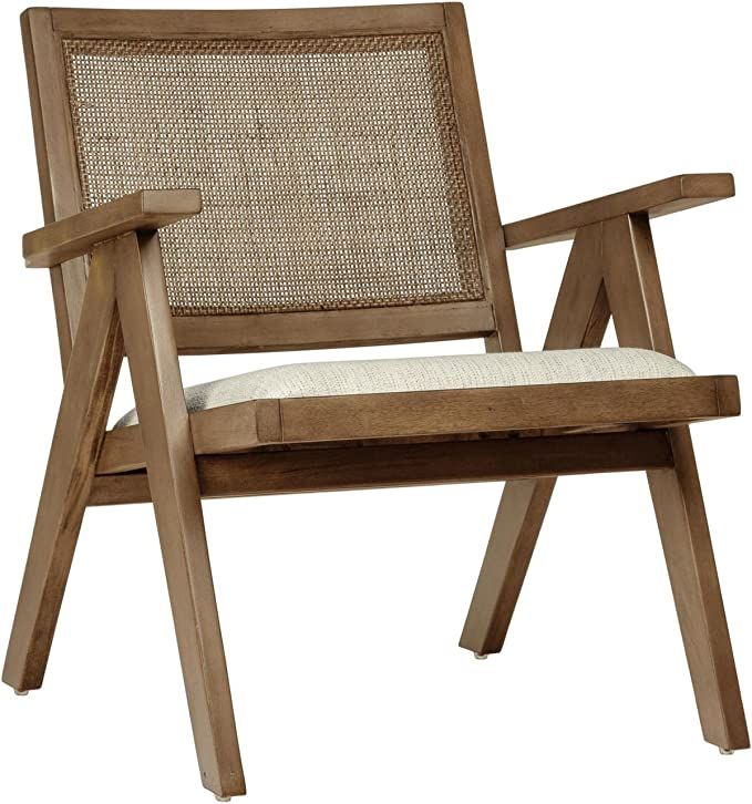 Picket House Furnishings Chaucer Lounge Chair in Brown | Amazon (US)