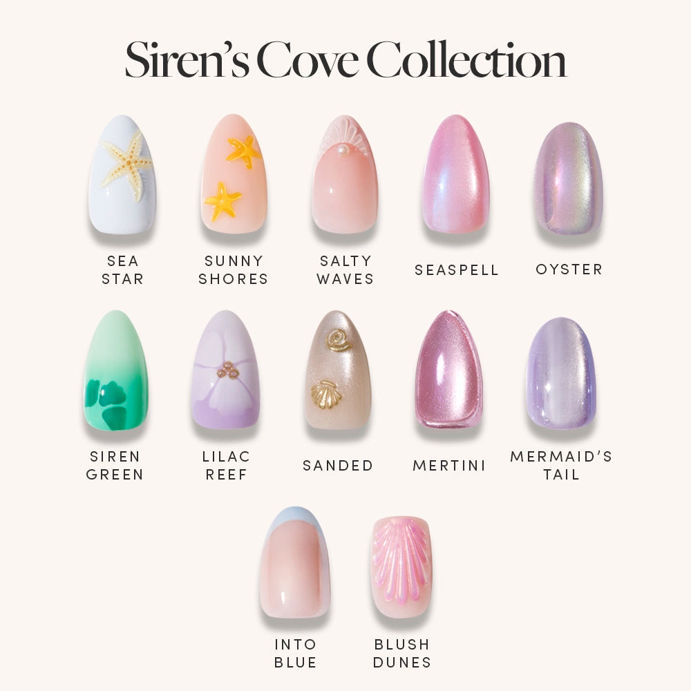Siren's Cove Collection | Glamnetic