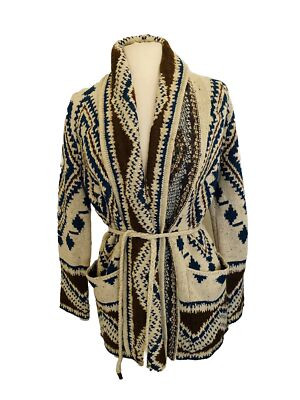 Ralph Lauren Denim & Supply Southwest Aztec Shawl Knit Sweater  Sz. M  | eBay | eBay US