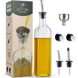 Zulay Kitchen 1 Pack Bottle Dispenser with Pourers and Funnel - Macy's | Macy's
