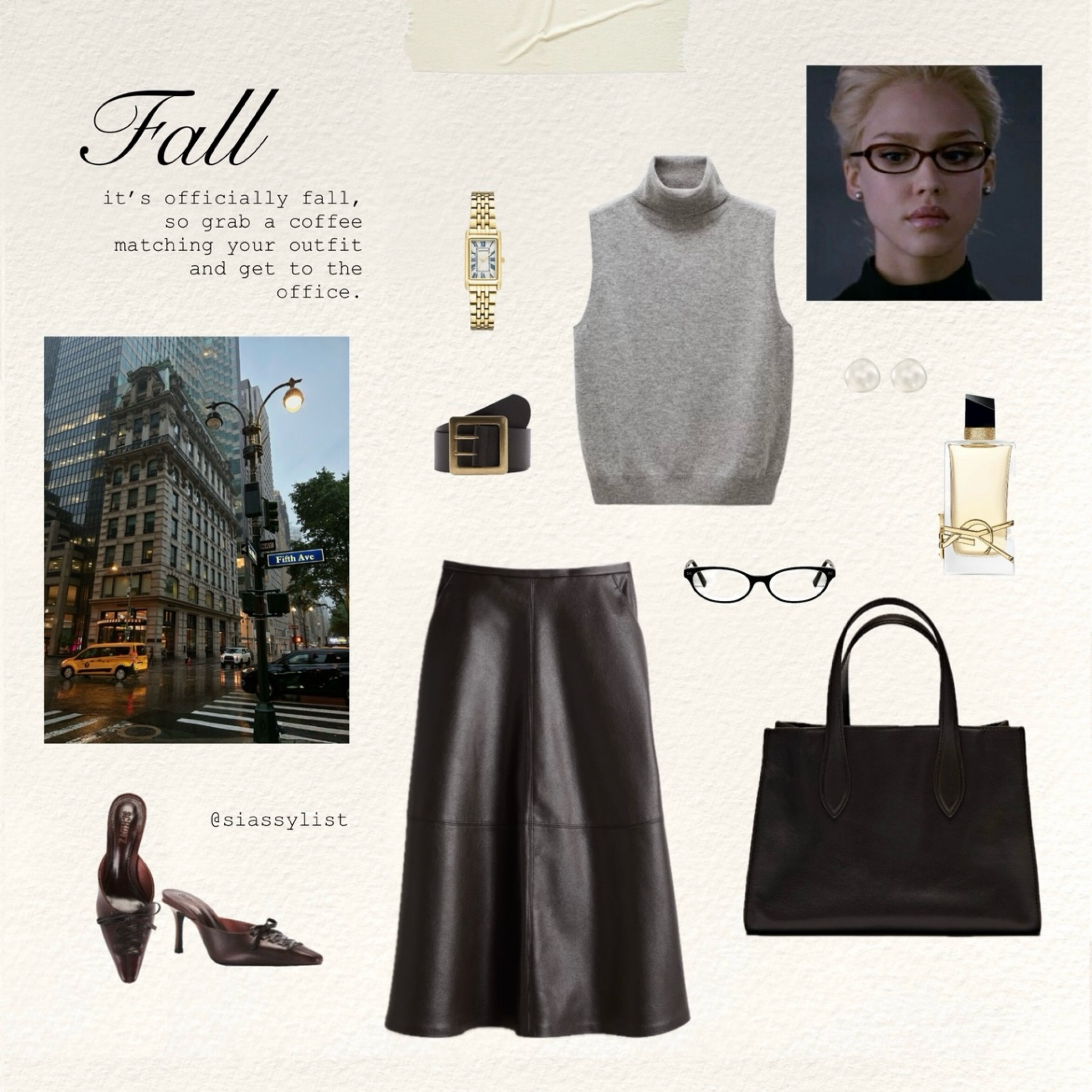 Fall chic office outfit - grey turtleneck, midi leather skirt workwear, autumn outfits

#LTKStyleTip #LTKWorkwear #LTKCyberWeek