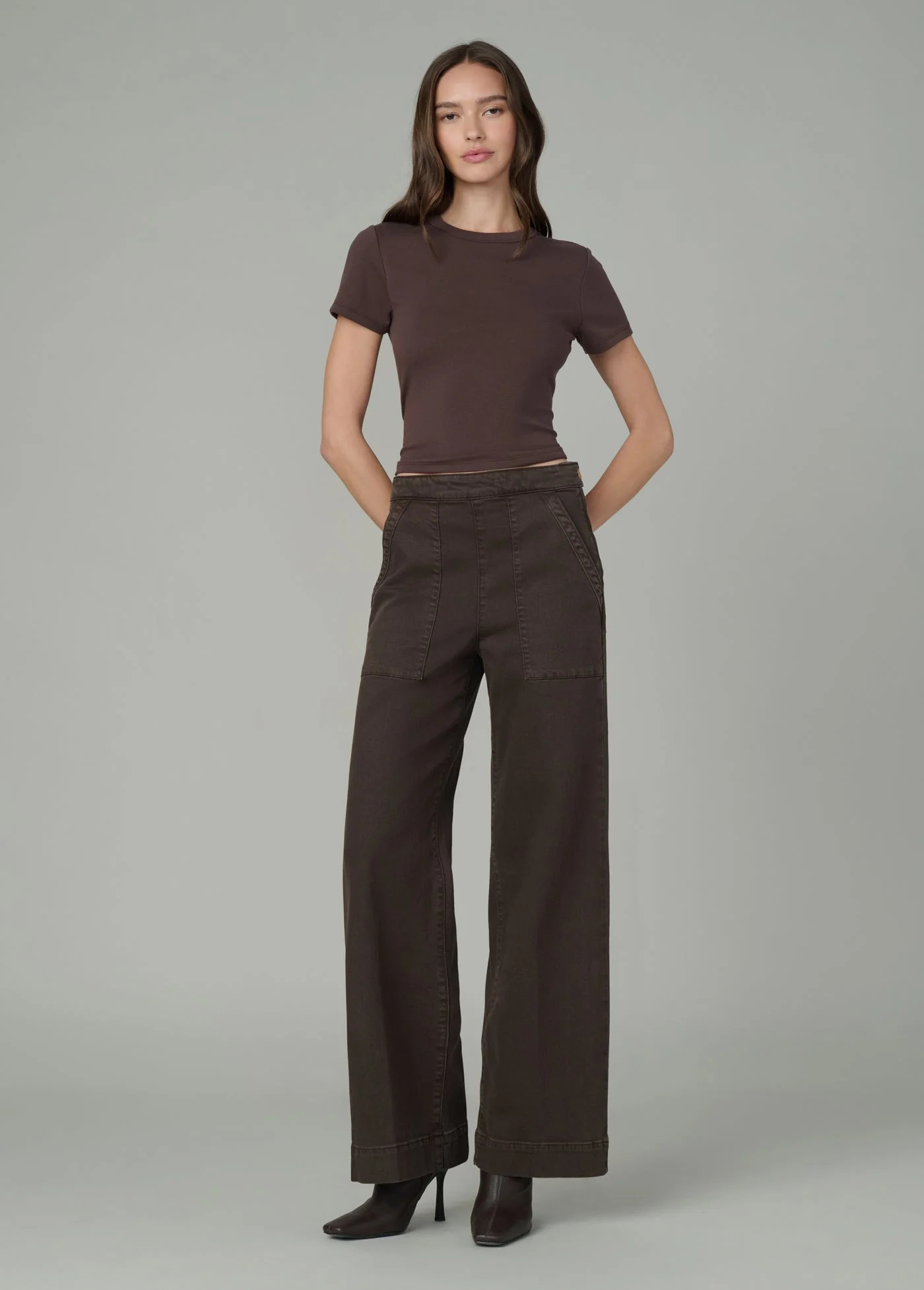 THE SIDE ZIP WIDE LEG | JOES