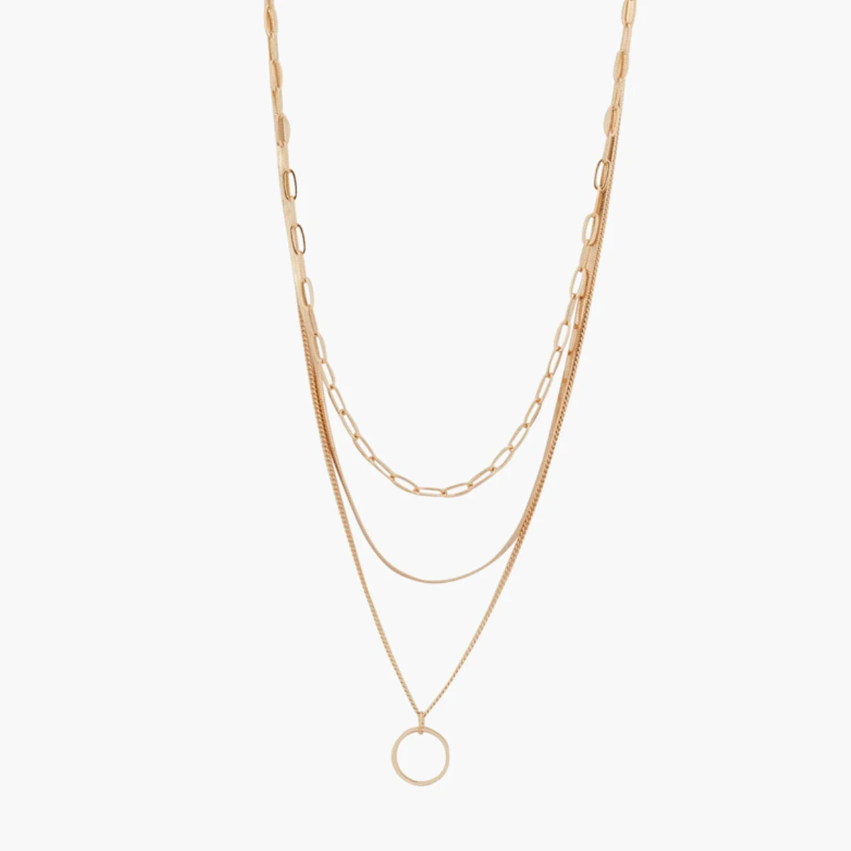 Collier 3 rangs chaines assorties | Balaboosté 2024