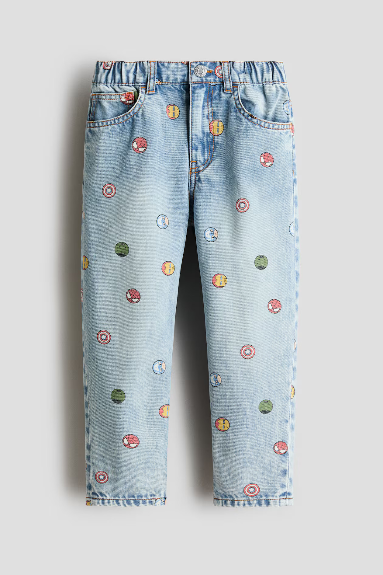 Regular-Fit Printed Jeans | H&M (US + CA)