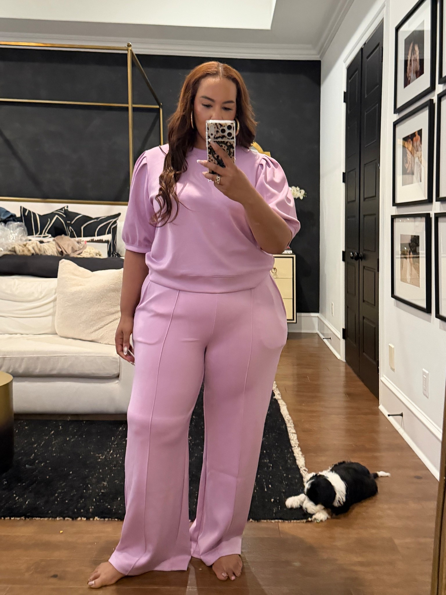 Cute sweats from walmart! Love this color! Wesring xl in tge top and xxl in bottoms 

#LTKMidsize #LTKmomlife #LTKgrwm