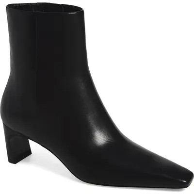 rag & bone Kai Genuine Calf Hair Ankle Boot in Dark Chocolate Suede at Nordstrom, Size 38.5 | Nordstrom
