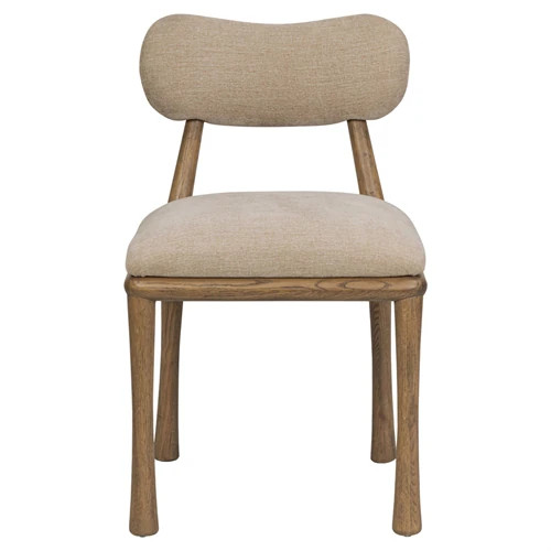 Juna Laughlin Natural Dining Chair | Kathy Kuo Home