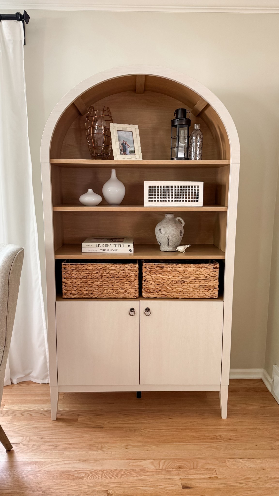 Arched cabinet. Living room decor. Affordable home design  

#LTKHome
