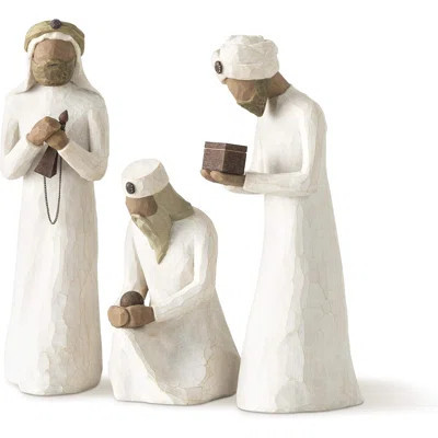 Willow Tree The Three Wisemen, 8.5-Inch Sculpted Hand-Painted Figures | Wayfair North America