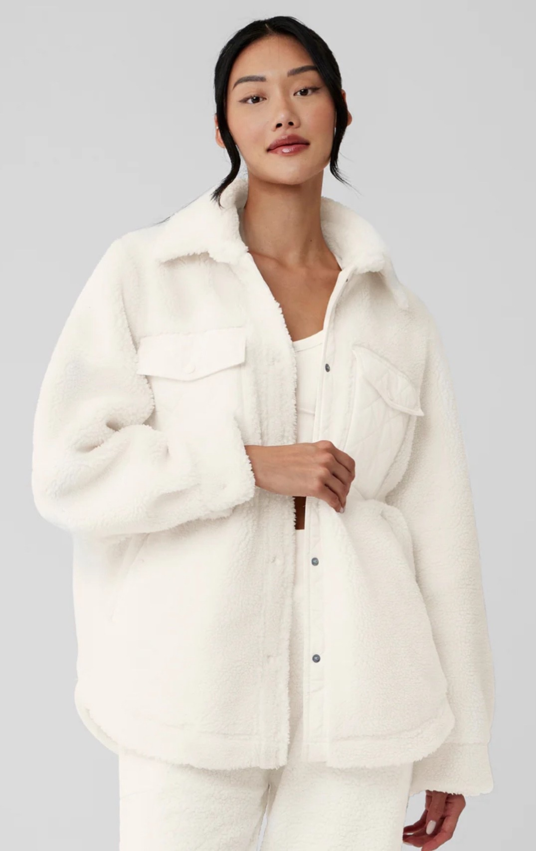 Sherpa Edge Shacket