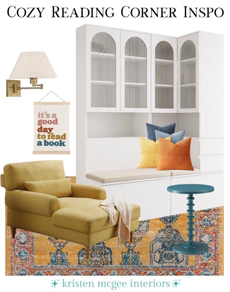 A cozy reading corner is always a good idea! 🙌🏻 Layer a comfy chair, colorful pillows, soft lighting, and plenty of storage to create the perfect little escape! 📚🤍✨ #LTKhome #LTKdiml

#LTKdayinmylife