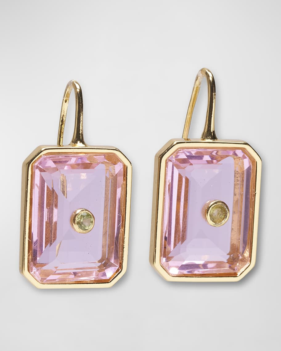 Lizzie Fortunato TILE EARRINGS IN PALE PINK | Neiman Marcus