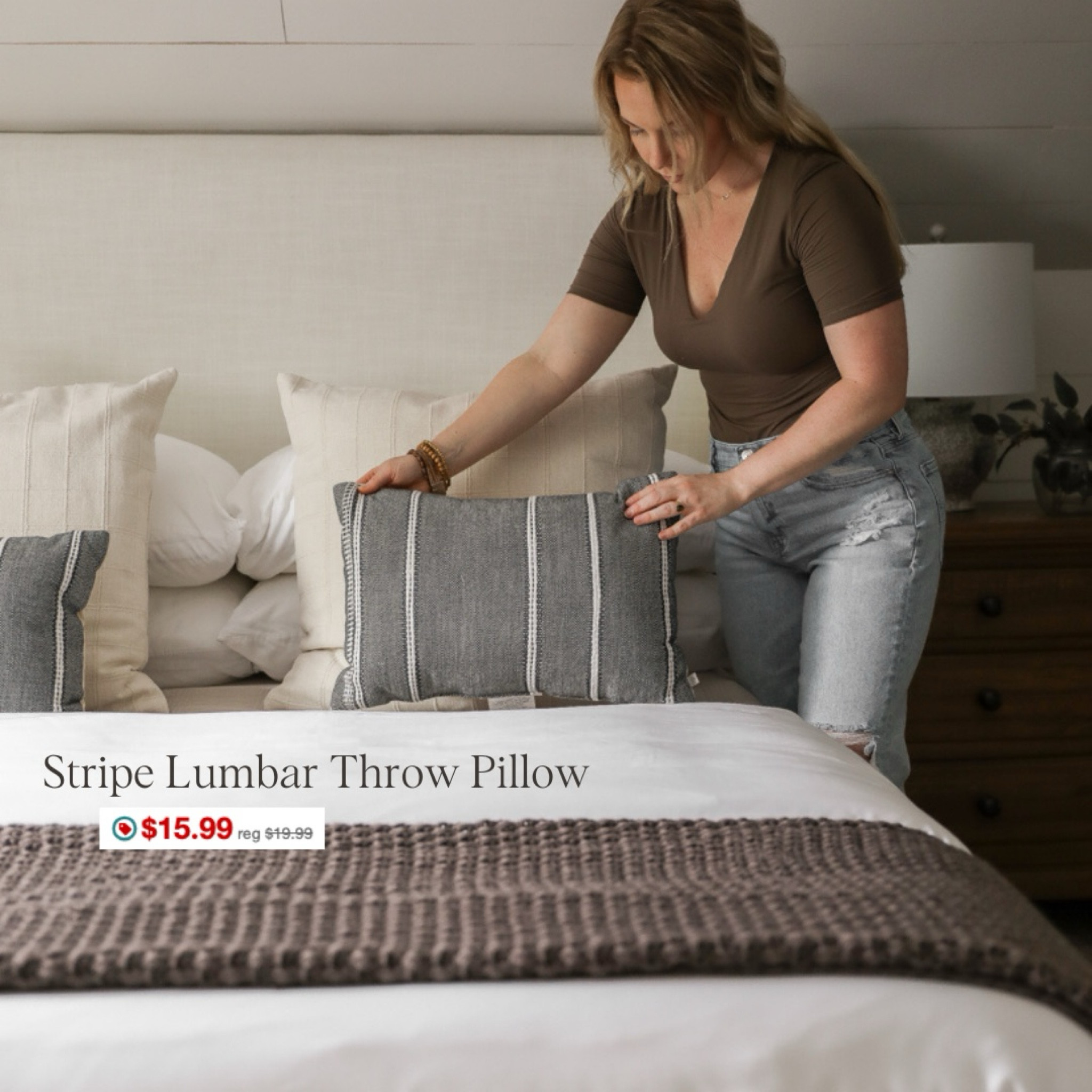 Save on this throw pillow I used in my bedroom! 

#LTKHome #LTKSaleAlert #LTKSummerSales