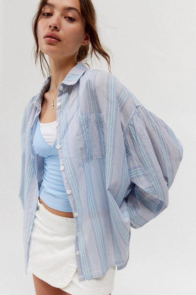 BDG Erin Breezy Button-Down Shirt | Urban Outfitters (US and RoW)