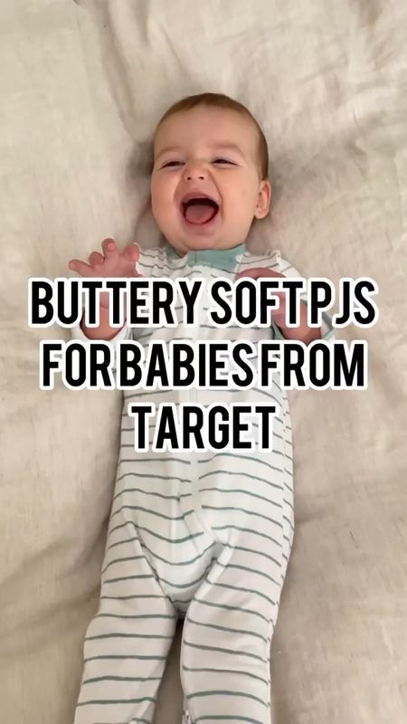Buttery soft baby pajamas from target! 

#LTKCyberWeek #LTKkids #LTKbaby