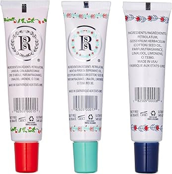 Rosebud Perfume Co. Tube 3 Pack: Smith's Rosebud Salve + Smith's Strawberry Lip Balm + Smith's Mi... | Amazon (US)