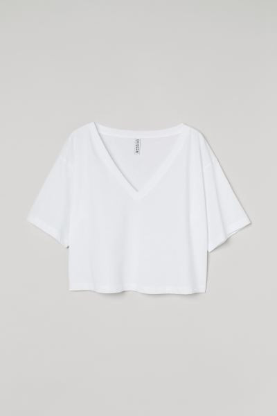 Crop T-shirt | H&M (US + CA)