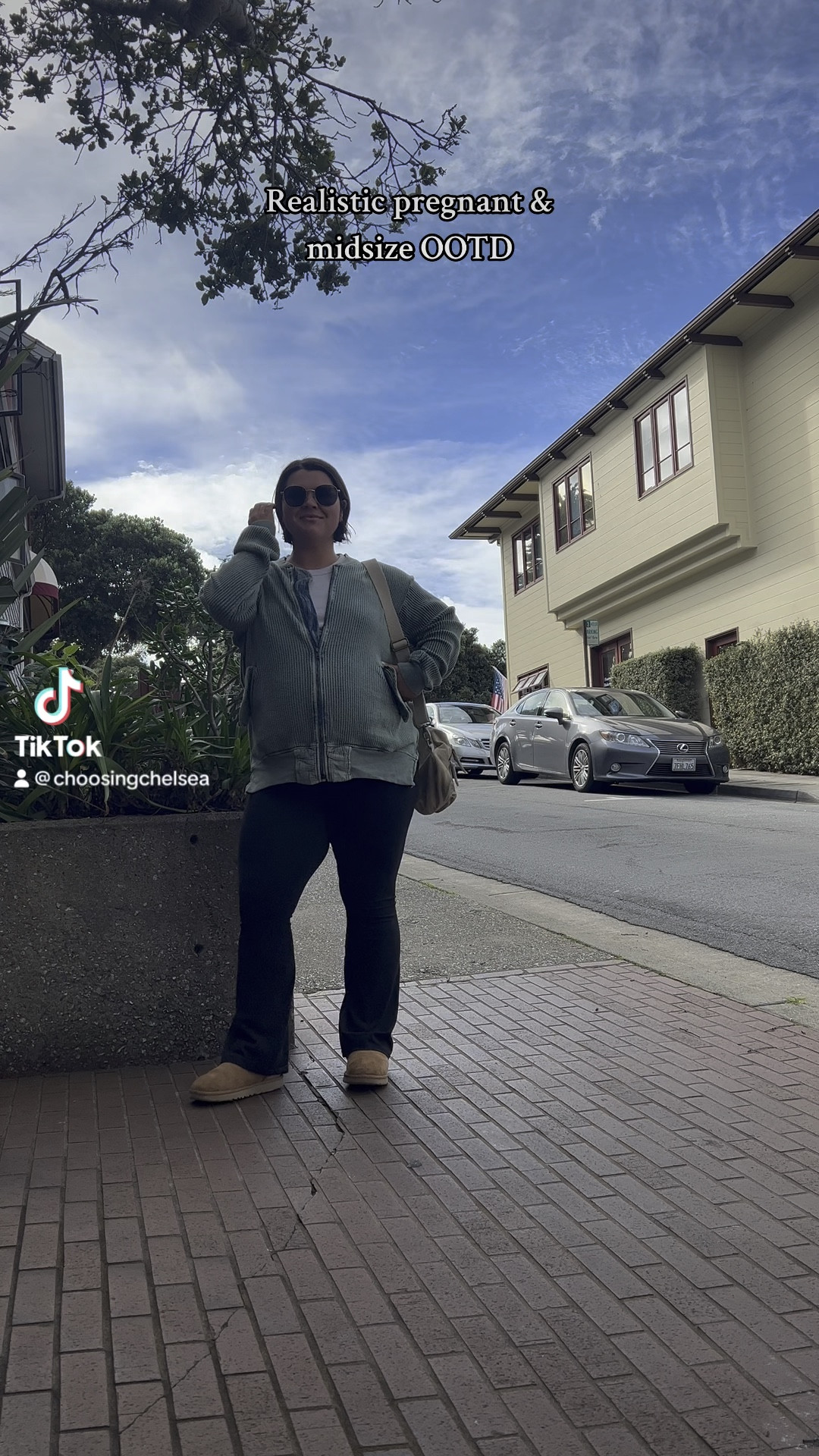 38 weeks today! Will be meeting babygirl soon. Comfy outfits continue. Got this waffle zip up for postpartum but it’s stretchy enough to fit now and its so good. Size large! Bootcut leggings size xl short  

#LTKstyletip #LTKmidsize #LTKbump