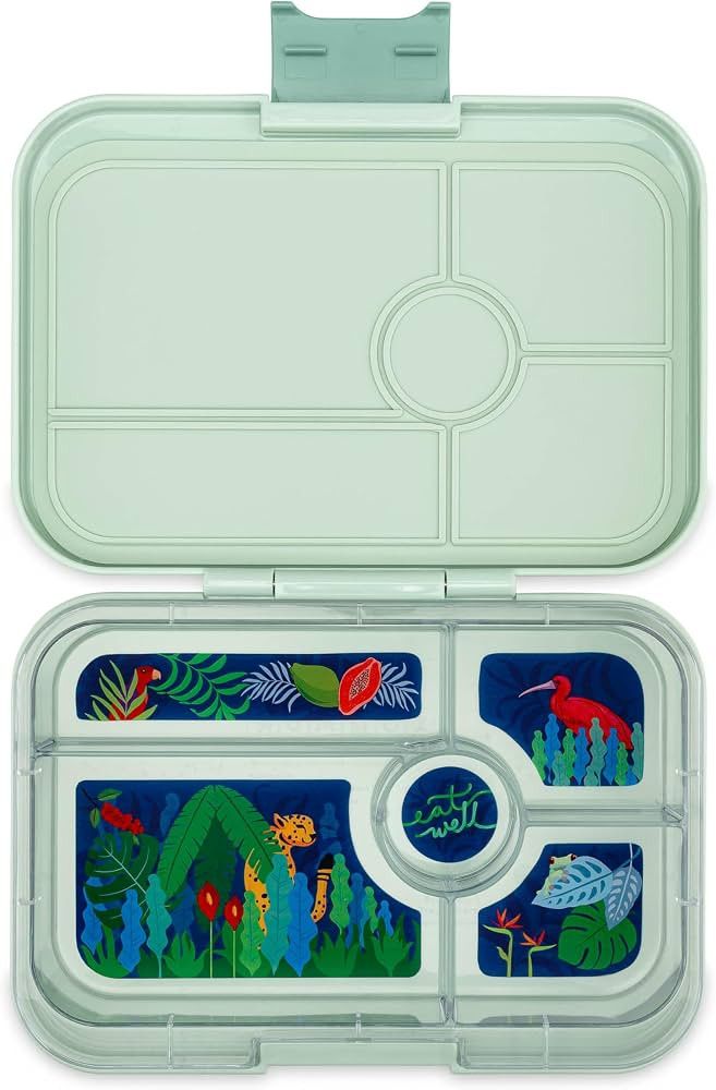 Yumbox Tapas 5 Compartment Larger Size Leakproof Bento Lunch Box for Kids, Teens and Adults (Pist... | Amazon (CA)