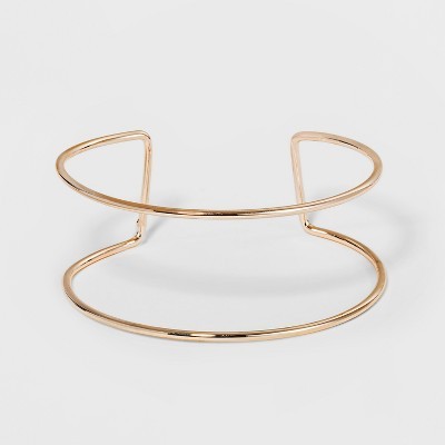 Double Wire Row Bangle - A New Day™ Rose Gold | Target