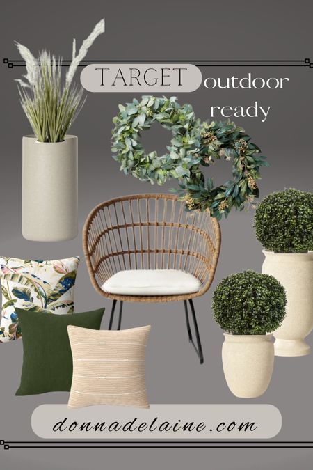 30% off outdoor planters and cushions during circle week at Target! 
Summer will be here before we know it! 
Outdoor living, spring and summer ready, patio furniture 

#LTKhome