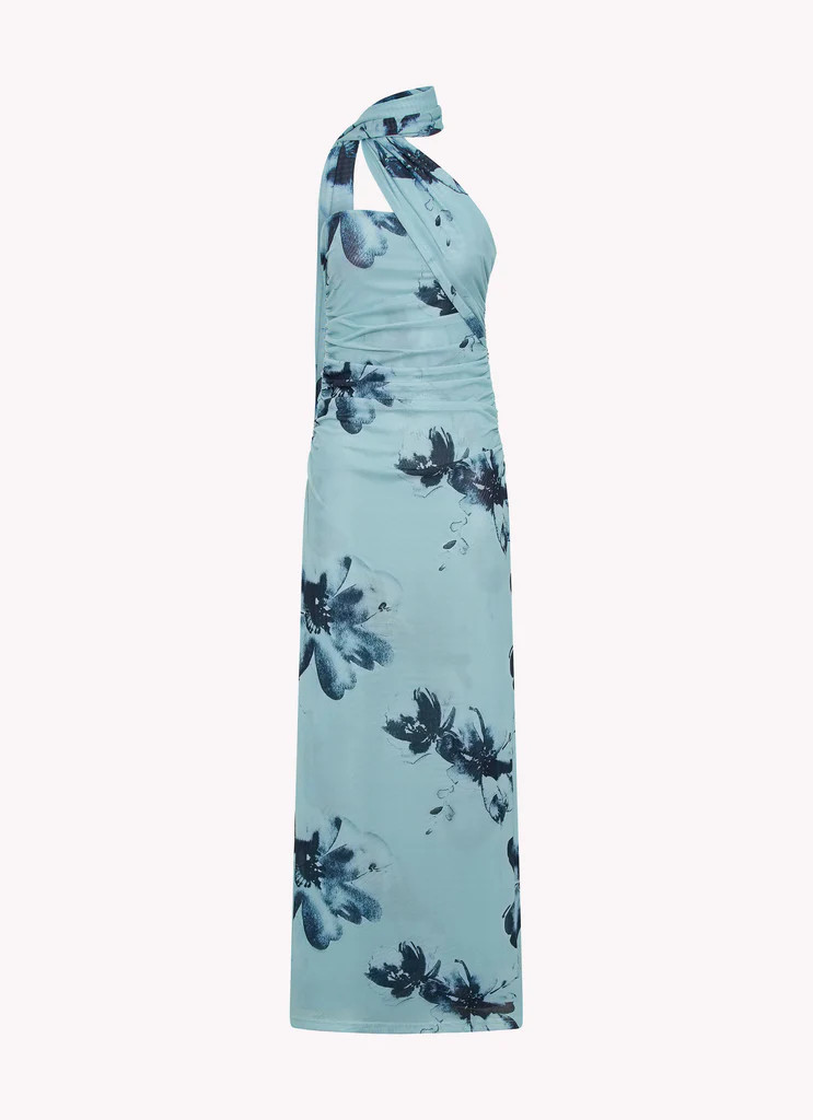 Songbird Maxi Dress - Blue Black Floral | Peppermayo (Global)