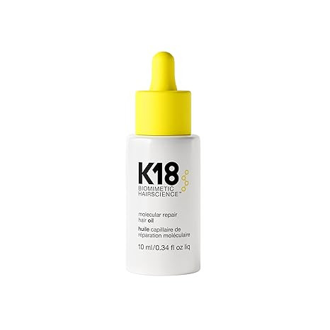 K18 Molecular Repair Hair Oil, Weightless Oil for Stronger, Healthier Hair, Suitable For All Hair... | Amazon (US)