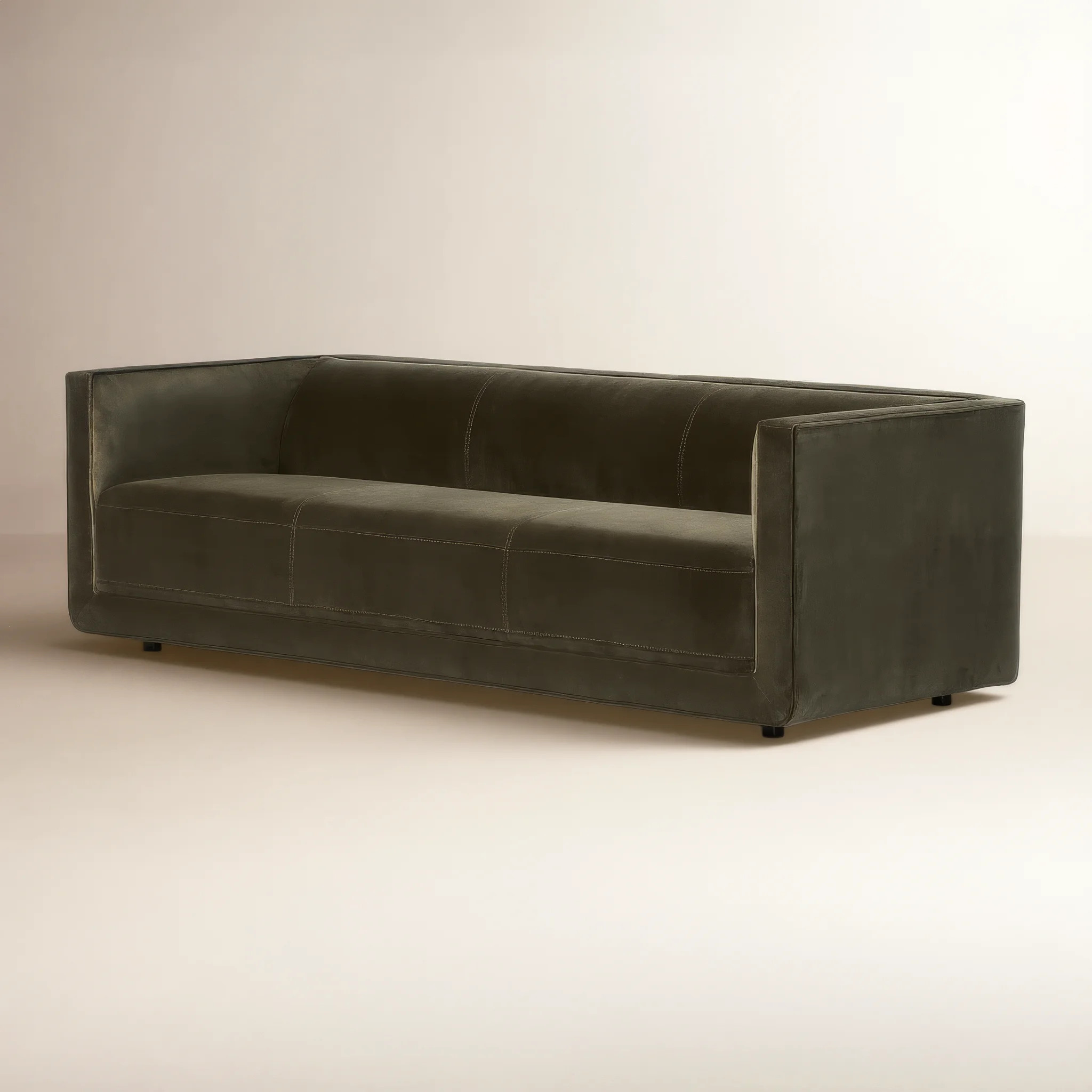 Gigi 95" Genuine Leather Sofa | Joss & Main