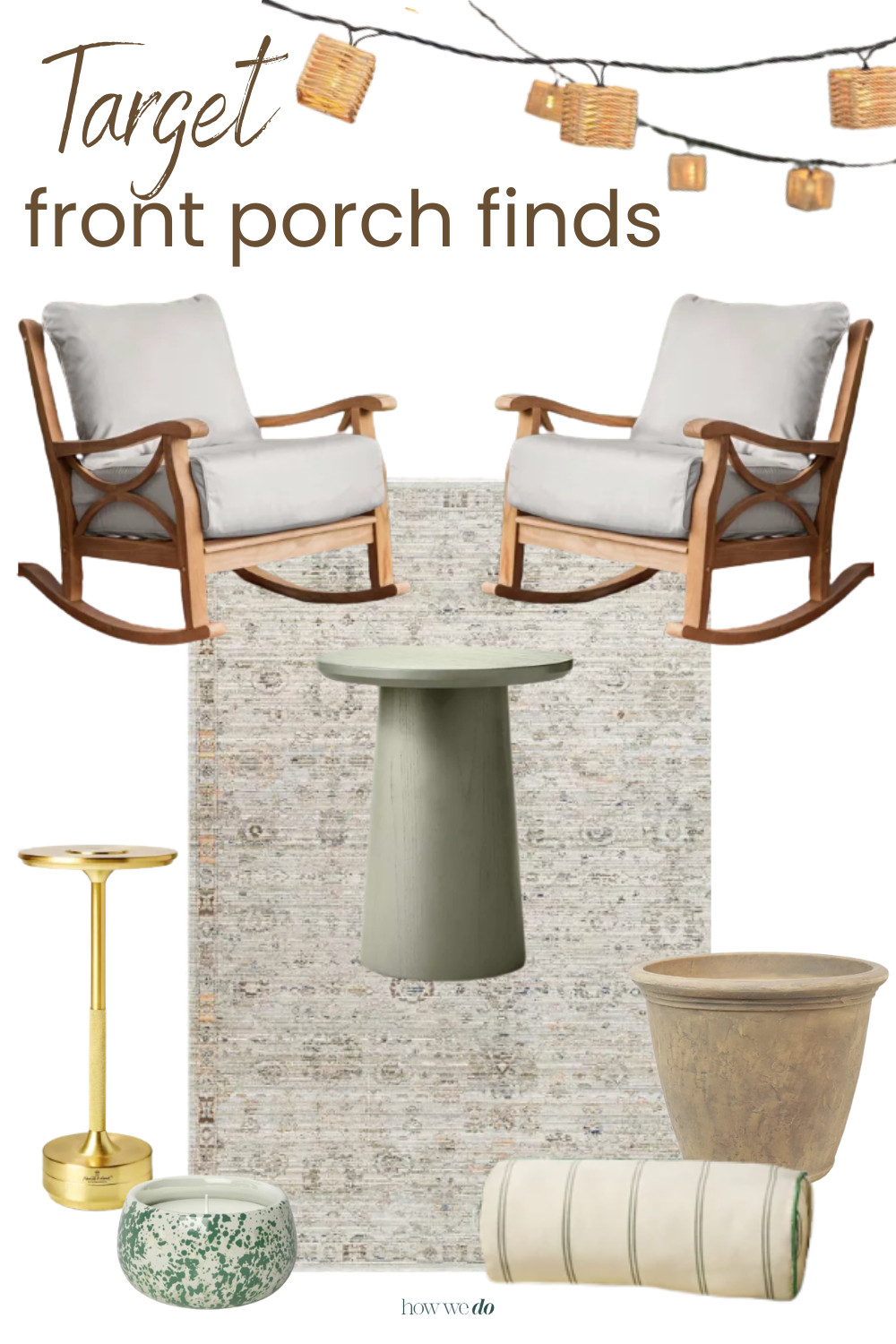 Front Porch Living, Front Porch Furniture, Target Finds 

 #LTKHome #LTKStyleTip