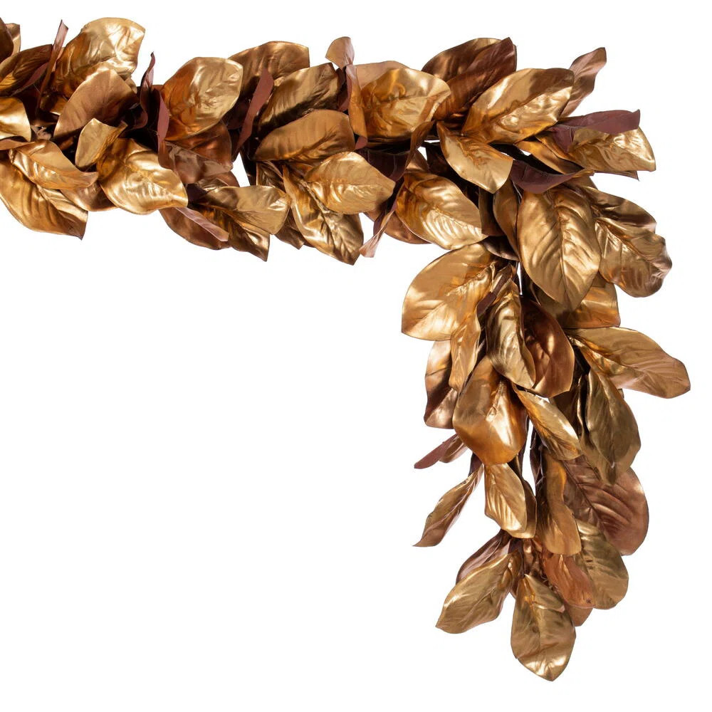 72'' in. Faux Magnolia Garland | Wayfair North America