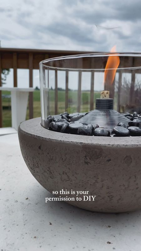 A beautiful citronella fire bowl to style your outdoor spaces and keep bugs away

#LTKhome #LTKSeasonal #LTKFind
