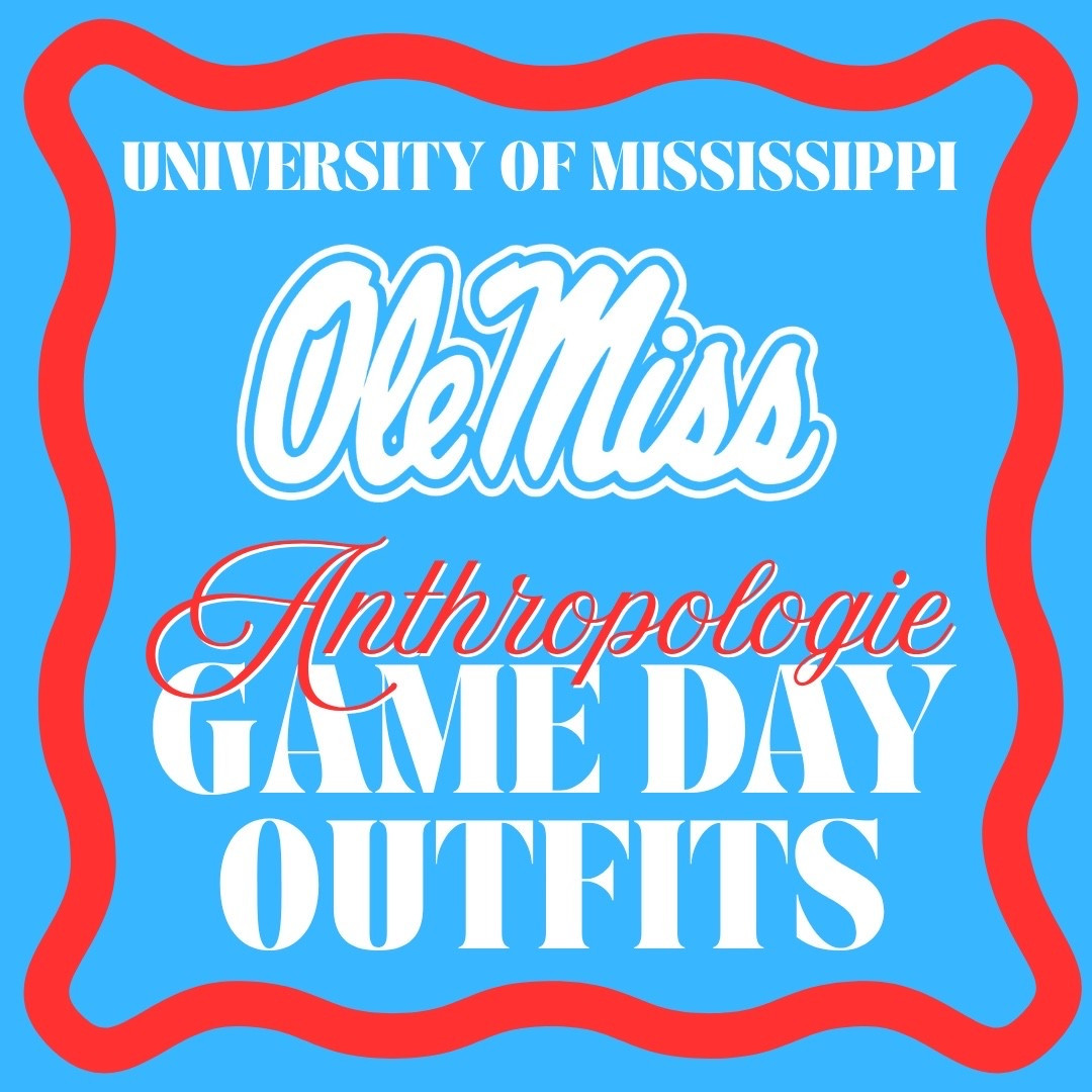 Ole Miss Game Day Outfits - Anthro - Mississippi - Warm - South - football season - homecoming - parents weekend - accessories - shoes - dress 

#LTKParties #LTKFamily #LTKSeasonal