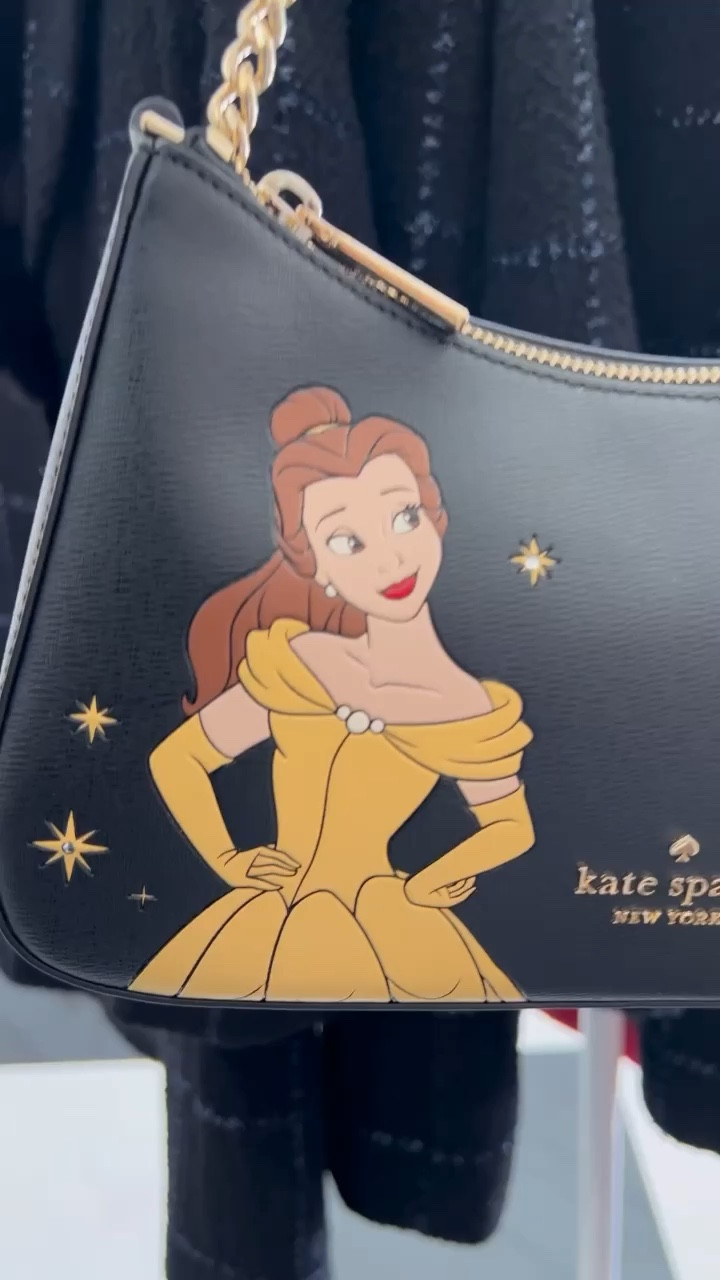 Disney X Kate Spade New York Beauty And The Beast Flap Backpack