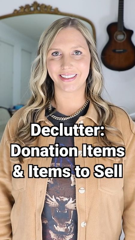 Declutter: Donation Items and Items to Sell! Go through your donation items and items to sell. Then get them out of your house. 

I’ve linked what I’m wearing along with items I mention/recommend in this decluttering challenge! 

This completes the Holiday Declutter challenge! If you want a more indepth challenge, check out my full-length YouTube video and the checklist that goes along with it. 

Get my free holiday declutter checklist that goes along with challenge: 
✨ ChrissyChitwood.com/links ➡️ Free Holiday Declutter Checklist 

Home Organization, Holiday Season, Organizing Tips, 

#LTKSeasonal #LTKHoliday #LTKhome